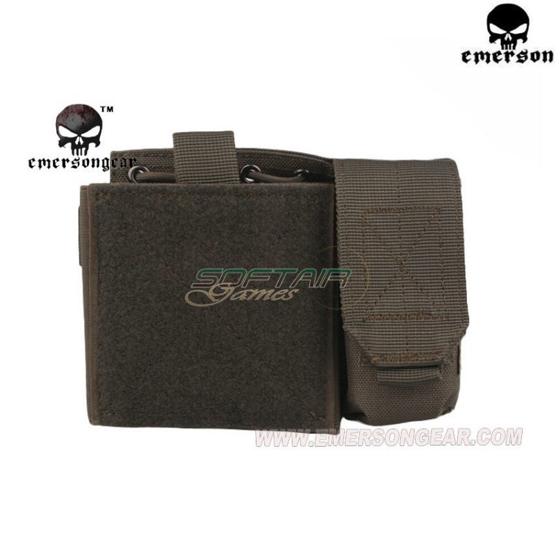 Saf Admin Panel Map Pouch Foliage Green Emerson (em8328fg)