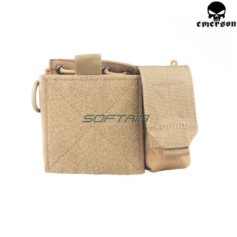 Saf Admin Panel Map Pouch Khaki Emerson (em8328kh)