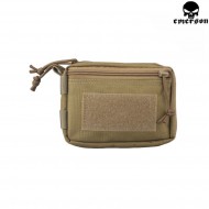 Plug In Debris Waist Pouch Khaki Emerson (em8337kh)