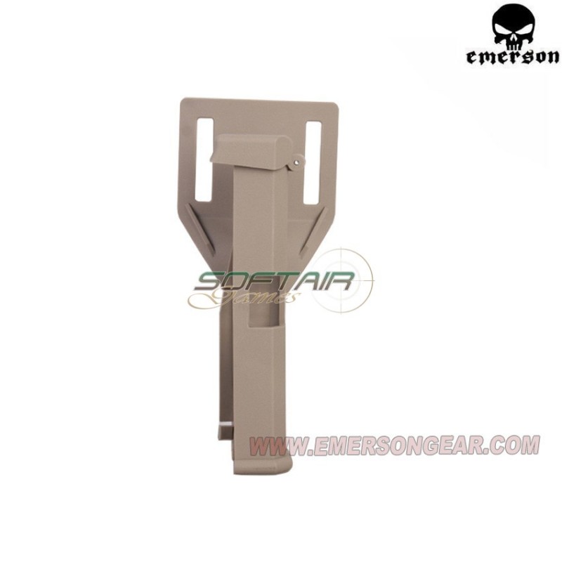 Fondina Dark Earth Fast Competitive Glock Cintura System Emerson (em6336a)