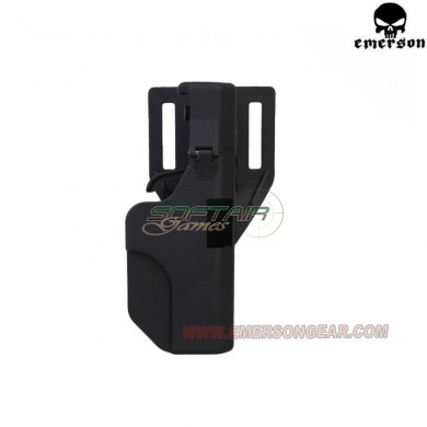 Black Fast Load Glock Belt System Holster Emerson (em6335)