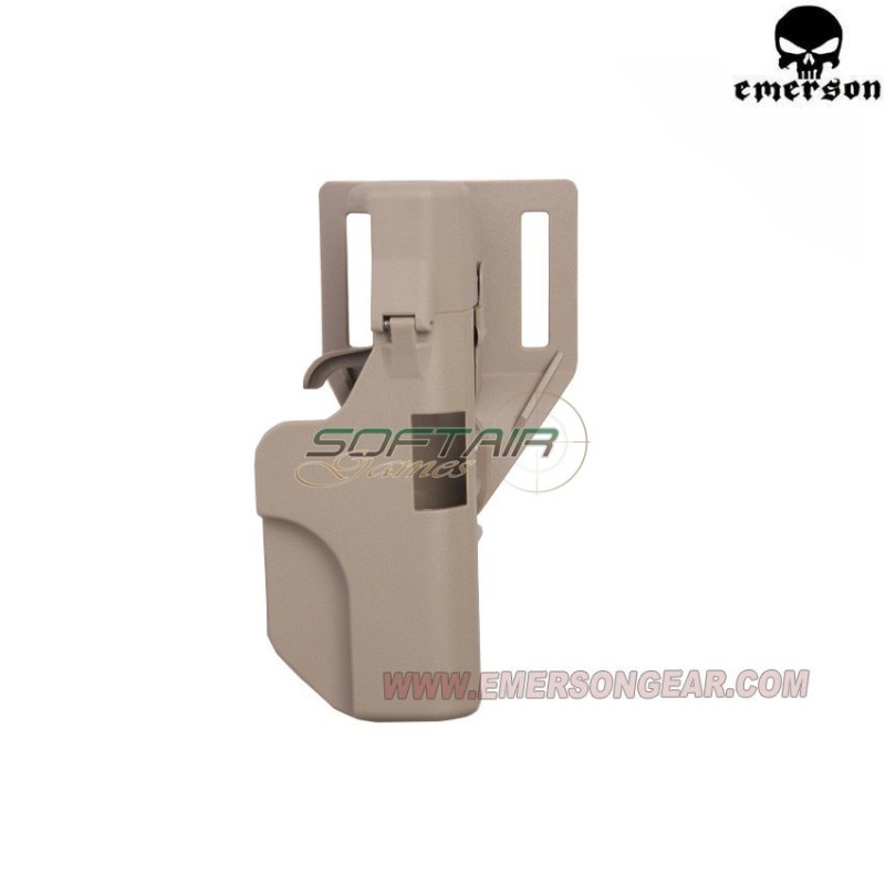 Fondina Dark Earth Fast Load Glock Cintura System Emerson (em6335a)