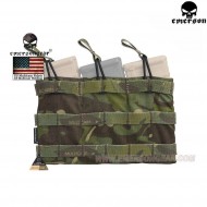 Tasca Tripla Fast Open 5.56 Multicam® Tropic Genuine Usa Emerson (em6356mctp)