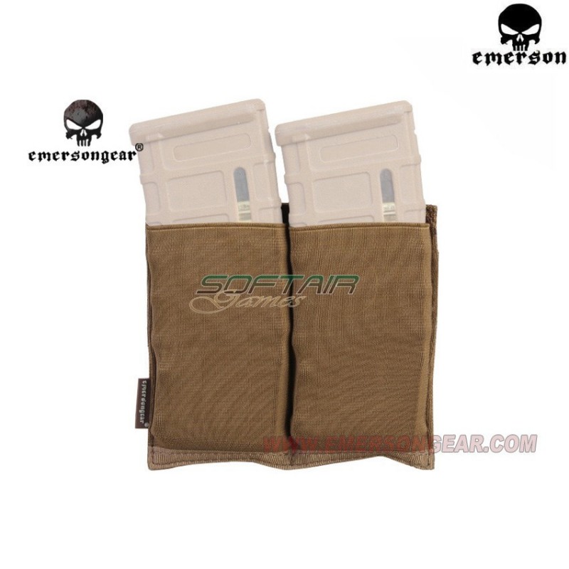 Double Tactical Duty Gear Coyote Brown Emerson (em2387a)