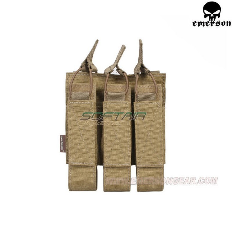 Tasca Tripla Fast Open Mp7 Khaki Emerson (em6357b)