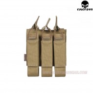 Triple Fast Open Mp7 Khaki Pouch Emerson (em6357b)