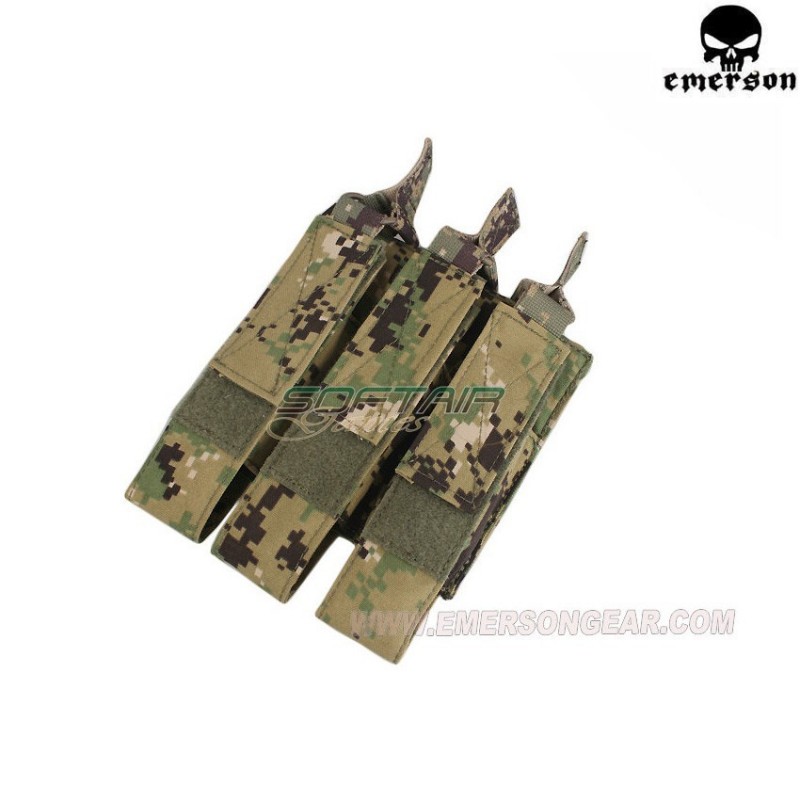 Tasca Tripla Fast Open Mp7 Aor2 Emerson (em6357e)