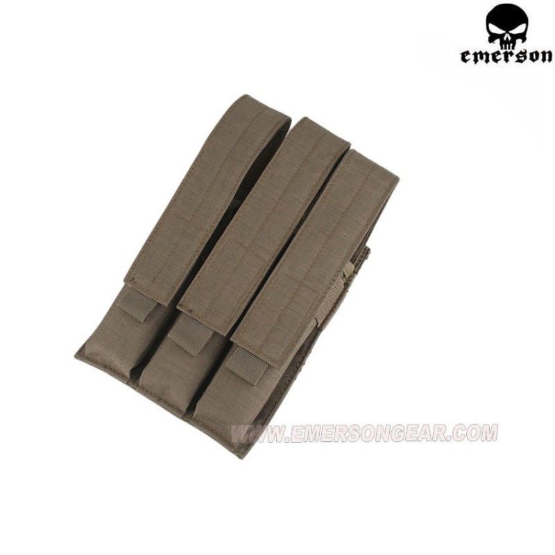 Tasca Tripla Molle Mp7 Foliage Green Emerson (em6056b)