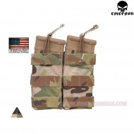 Double 5.56 Open Top Magazine Pouch Multicam® Genuine Usa Emerson (em6354mc)