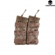 Double 5.56 Open Top Magazine Pouch Aor1 Emerson (em6354aor1)