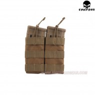 Double 5.56 Open Top Magazine Pouch Coyote Brown Emerson (em6354cb)