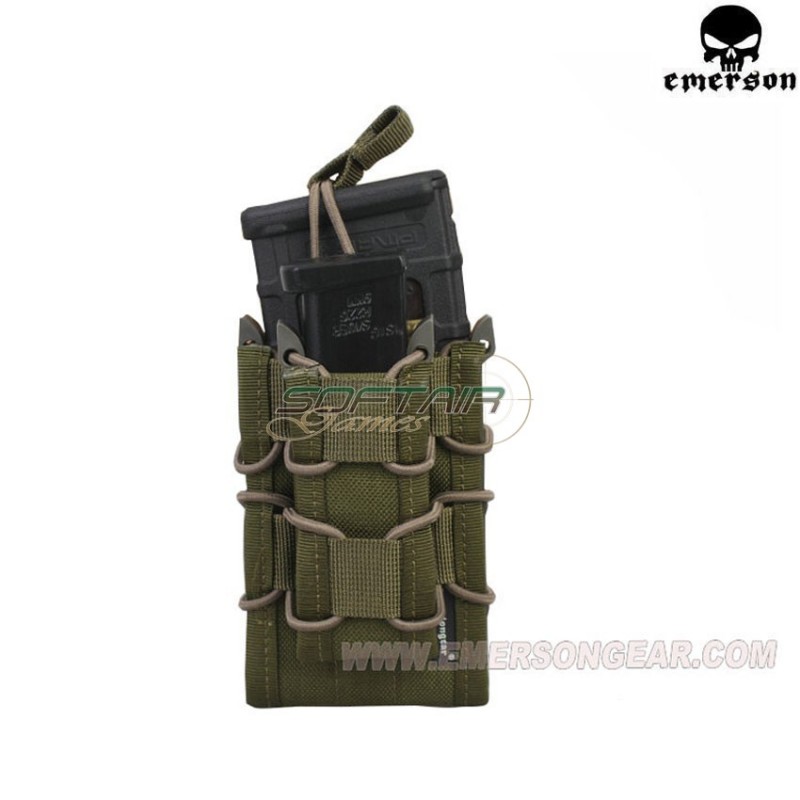 Double Decker Magazine Pouch Olive Drab Emerson (em6346a)