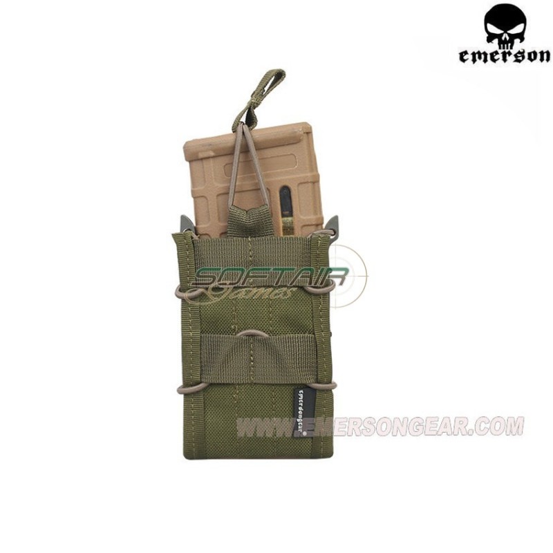 Rifle Magazine Taco Pouch Olive Drab Emerson (em6345a) Rifle Magazine Taco Pouch Olive Drab Emerson (em6345a)