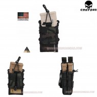 Double X2r Rifle Magazine Taco Pouch Multicam® Black Genuine Usa Emerson (em6035mcbk)