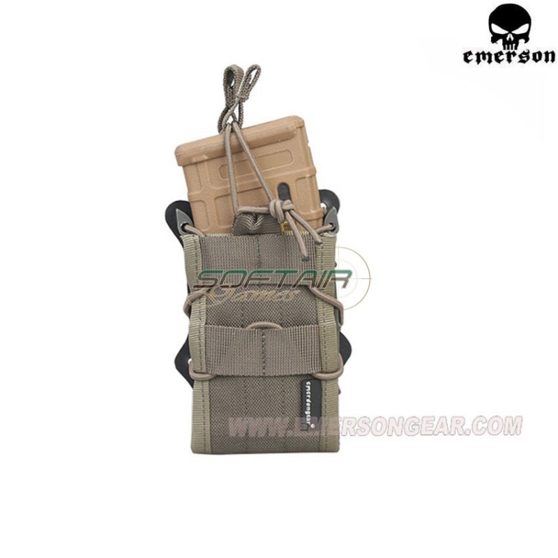 Double X2r Rifle Magazine Taco Pouch Foliage Green Emerson (em6035fg)