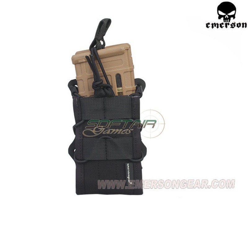 Double X2r Rifle Magazine Taco Pouch Black Emerson (em6035bk)