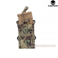 Double X2r Rifle Magazine Taco Pouch Aor2 Emerson (em6035k)