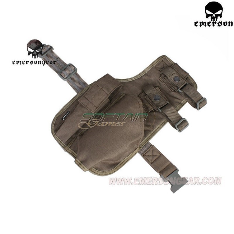 Leg Holster For Mp7 Foliage Green Emerson (em6212e)