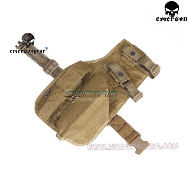Fondina Cosciale Per Mp7 Khaki Emerson (em6212f)