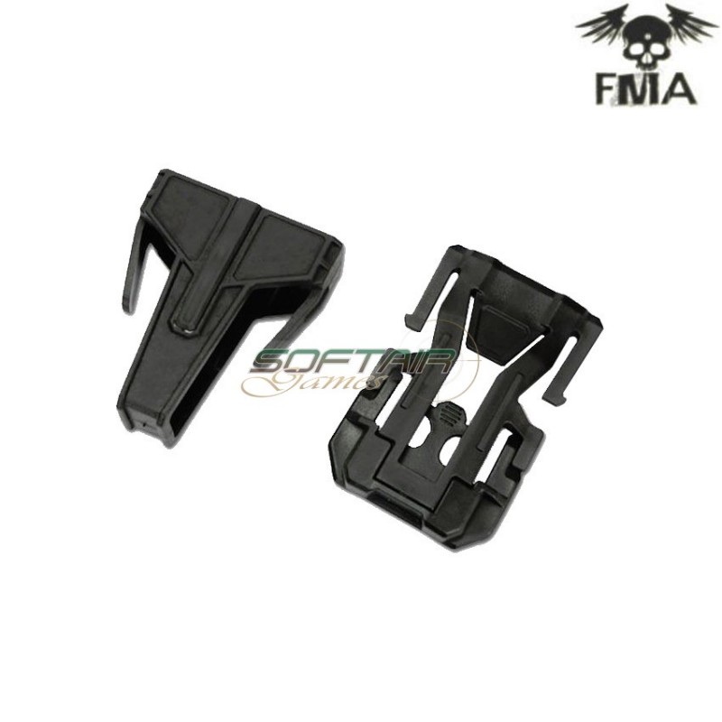 Fsmr Black Molle System Pouch For 7.62 Fma (fma-tb1073-bk)