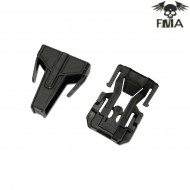 Fsmr Black Molle System Pouch For 7.62 Fma (fma-tb1073-bk)