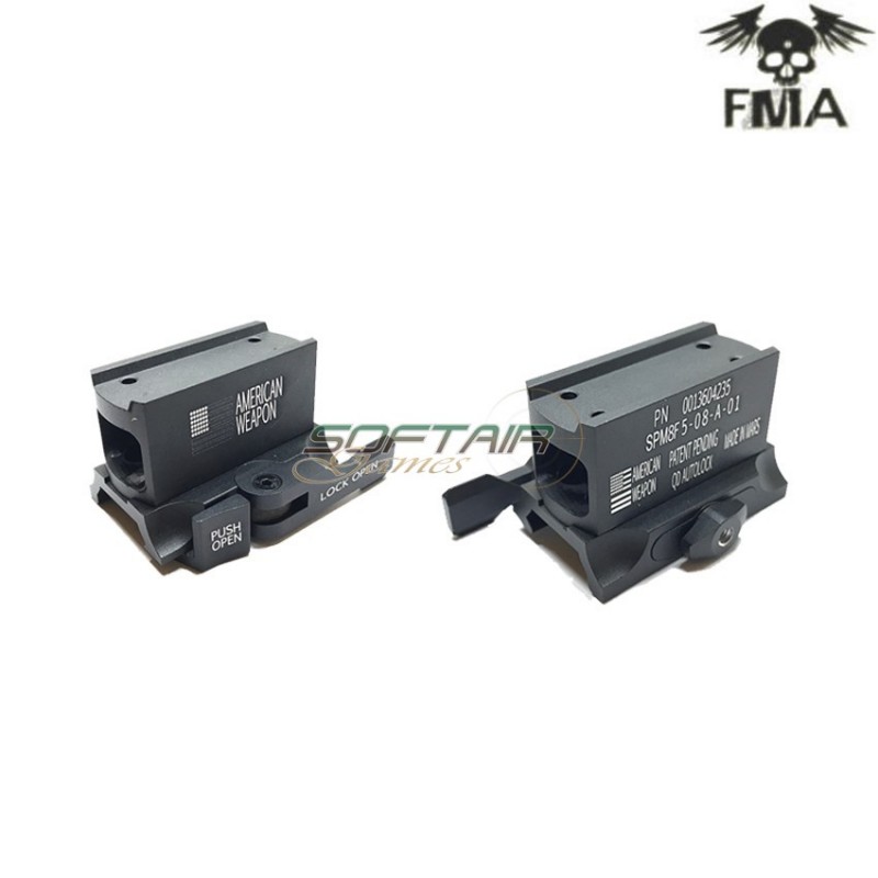 Qd Mount H1 Style Type A Black For T1/t2 Fma (fma-tb1065)