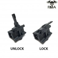 Qd Mount 2moa Lrp Style Type B Black For T1/t2 Fma (fma-tb1066)