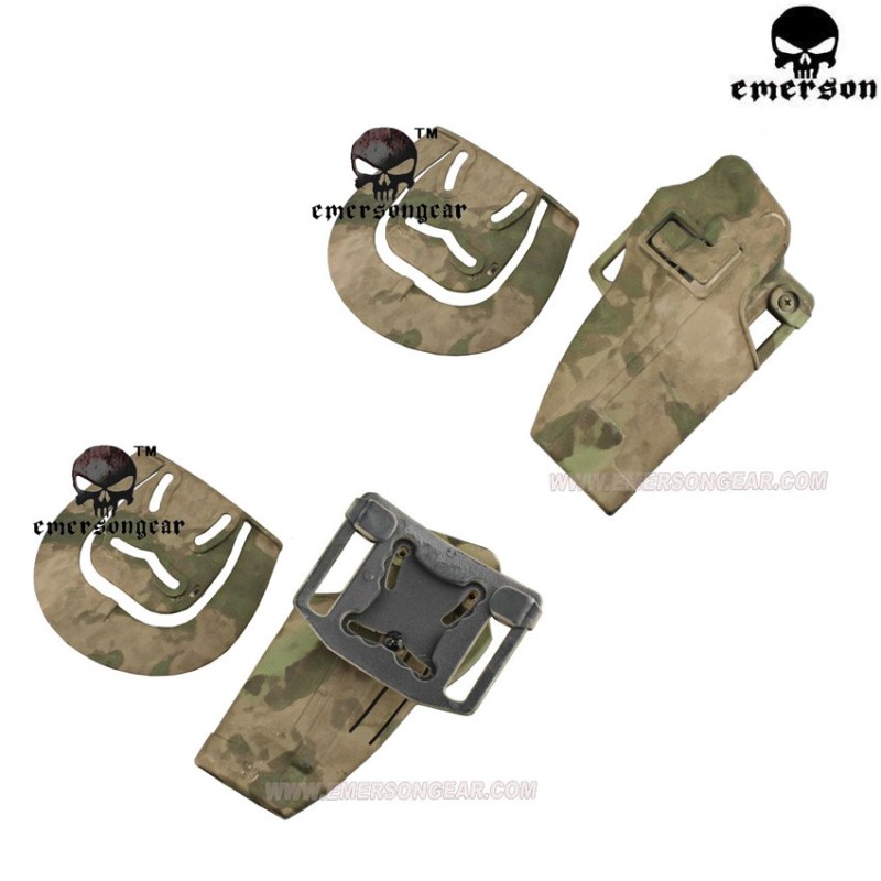 Quickly Pistol Holster Beretta Serpa Type Atacs Fg Emerson (em6095c)