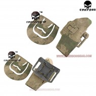 Fondina Rigida Per Pistola Glock Serpa Type Atacs Fg Emerson (em6097c)