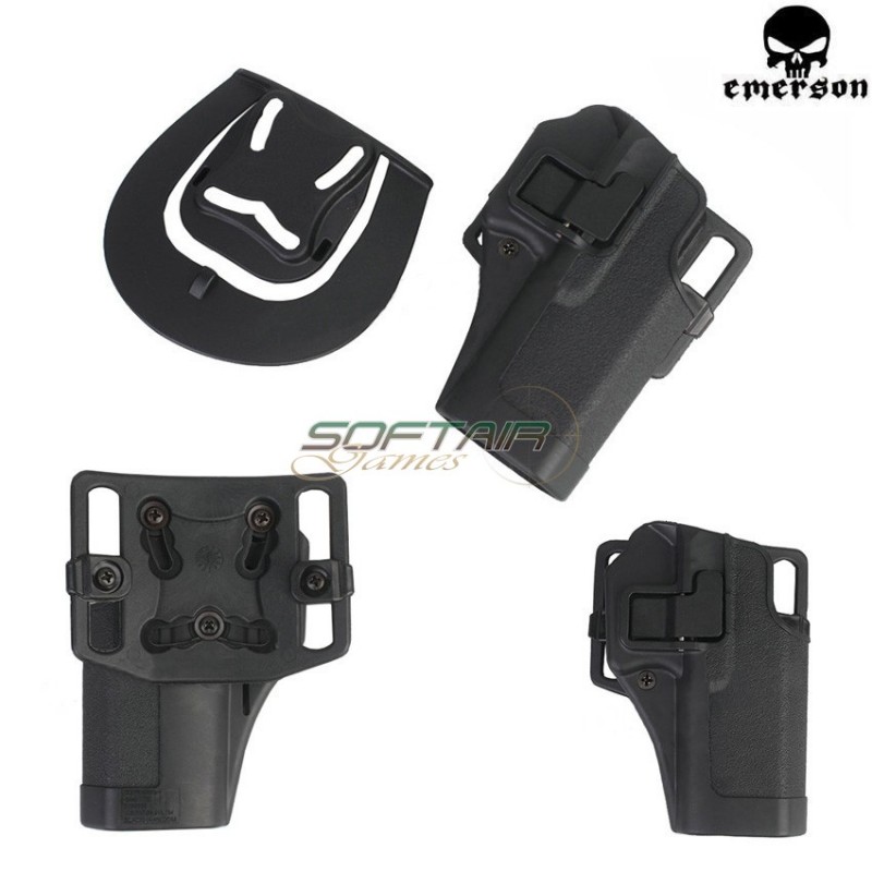 Fondina Rigida Speed Cqc Glock Black Emerson (em6097g)