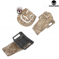 Quickly Pistol Holster 1911 Serpa Digital Desert Emerson (em6096dd)