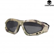 Occhiale Tattico Air Pro Multicam Con Rete Emerson (em6480) Occhiale Tattico Air Pro Multicam Con Rete Emerson (em6480)
