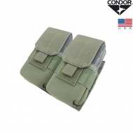 Tasca Porta Caricatore Doppio 4 Posti Per M14/338/g3/fal Olive Drab Condor® (ma63-od)