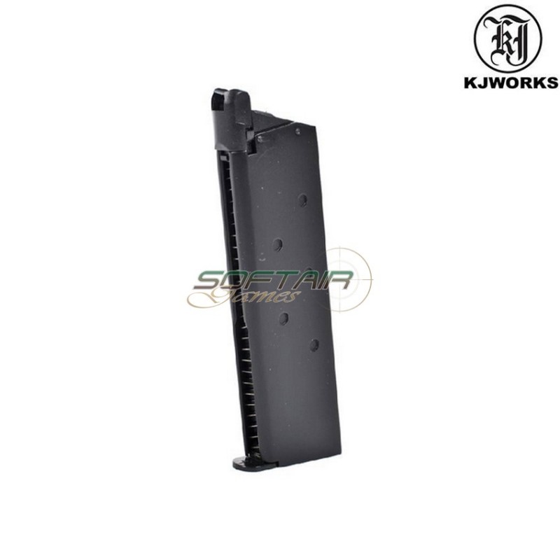 Gas Magazine Black 26bb For 1911 Kjworks (kjw-001055)