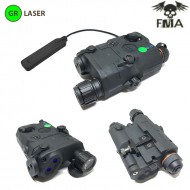 Ultra Upgrade Peq La5-c Green Laser & White Led Light With Ir Lenses Black Fma (fma-tb1075-bk)