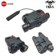 Ultra Upgrade Peq La5-c Red Laser & White Led Light With Ir Lenses Black Fma (fma-tb1074-bk)