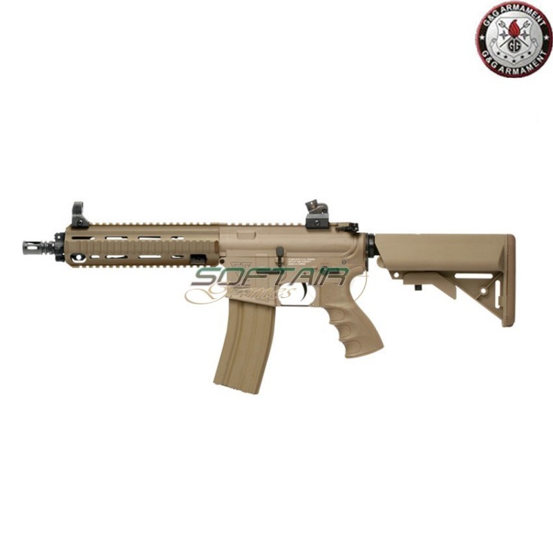 Fucile Elettrico 416d Style Tr4-18 Short Top Tech Scarrellante Tan G&g (gg-tr418-s-tan)