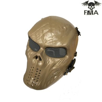 Full Face Skeleton Mask Of Terror Dark Earth Fma (fma-tb1231-de)