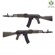 Fucile Aeg Lck74m Real Assembly New Version Black Lct (lct-aeg-lck74m)