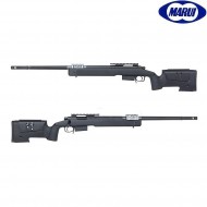 Official Version Spring Rifle Sniper Usmc M40a5 Black Tokyo Marui (tm-spgn-m40a5-bk)