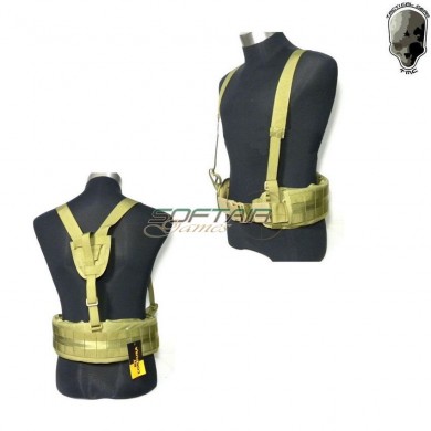 Belt With Suspenders Tan Eg Style Mlcs Gen Ii Tmc (tmc-0069-tan)