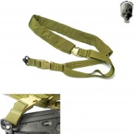 Cqb D-s 1 Point Sling With Qd Ring Khaki Tmc (tmc-0249-kk) Cqb D-s 1 Point Sling With Qd Ring Khaki Tmc (tmc-0249-kk)