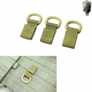 Set 3pz Shackle Molle Khaki Tmc (tmc-0683-kk) Set 3pz Shackle Molle Khaki Tmc (tmc-0683-kk)