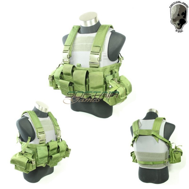 Chest Rig Lbt Style 1961a Olive Drab Tmc (tmc-0725-od)
