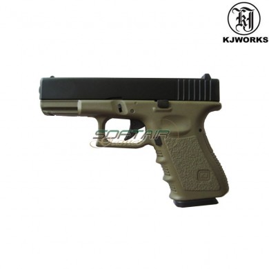 Gbb Gas Pistol G32c Od Frame & Black Abs Slide Kjworks (kjw-206047)