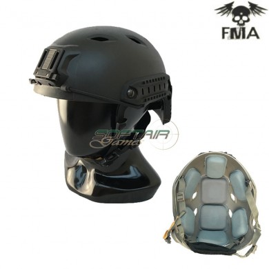 Base Jump Helmet Simple Version Black Fma (fma-tb957-bj1-bk)