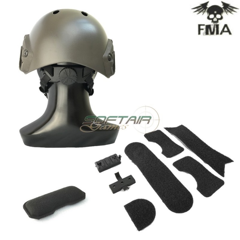 Fast Pj Type Helmet Mass Grey Fma (fma-tb1054-mg)