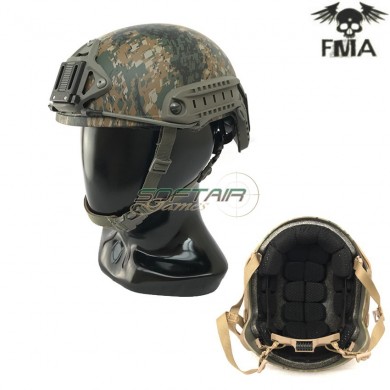 Fast Ballistic Helmet With 1:1 Protecting Pat Digital Marpat Fma (fma-tb1010-sw)