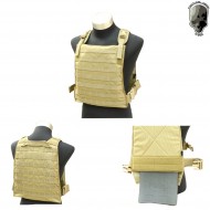 Plate Carrier Mbss Style Khaki Tmc (tmc-1287-kh)