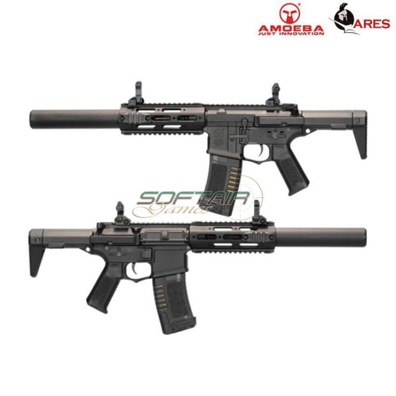 Fucile Elettrico Efcs Am-014 Black Honey Badger Pdw Ares Amoeba (ares-am-014-bk)